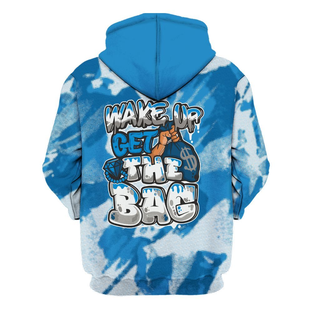 Hoodie To Match Industrial Blue 4s - Get More Bags Abstract All Over Print