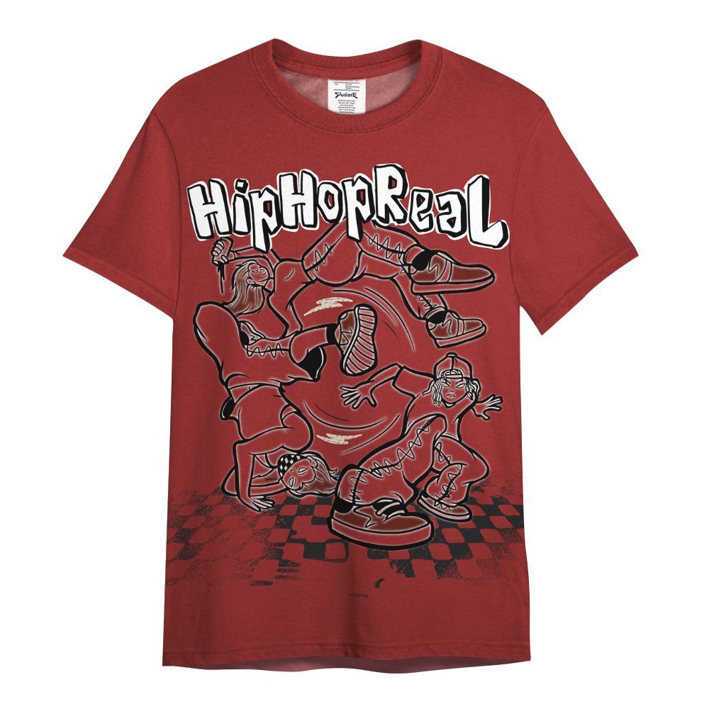 Shirt To Match High 85 Bred 1s - Feel Life Street Style All Over Print