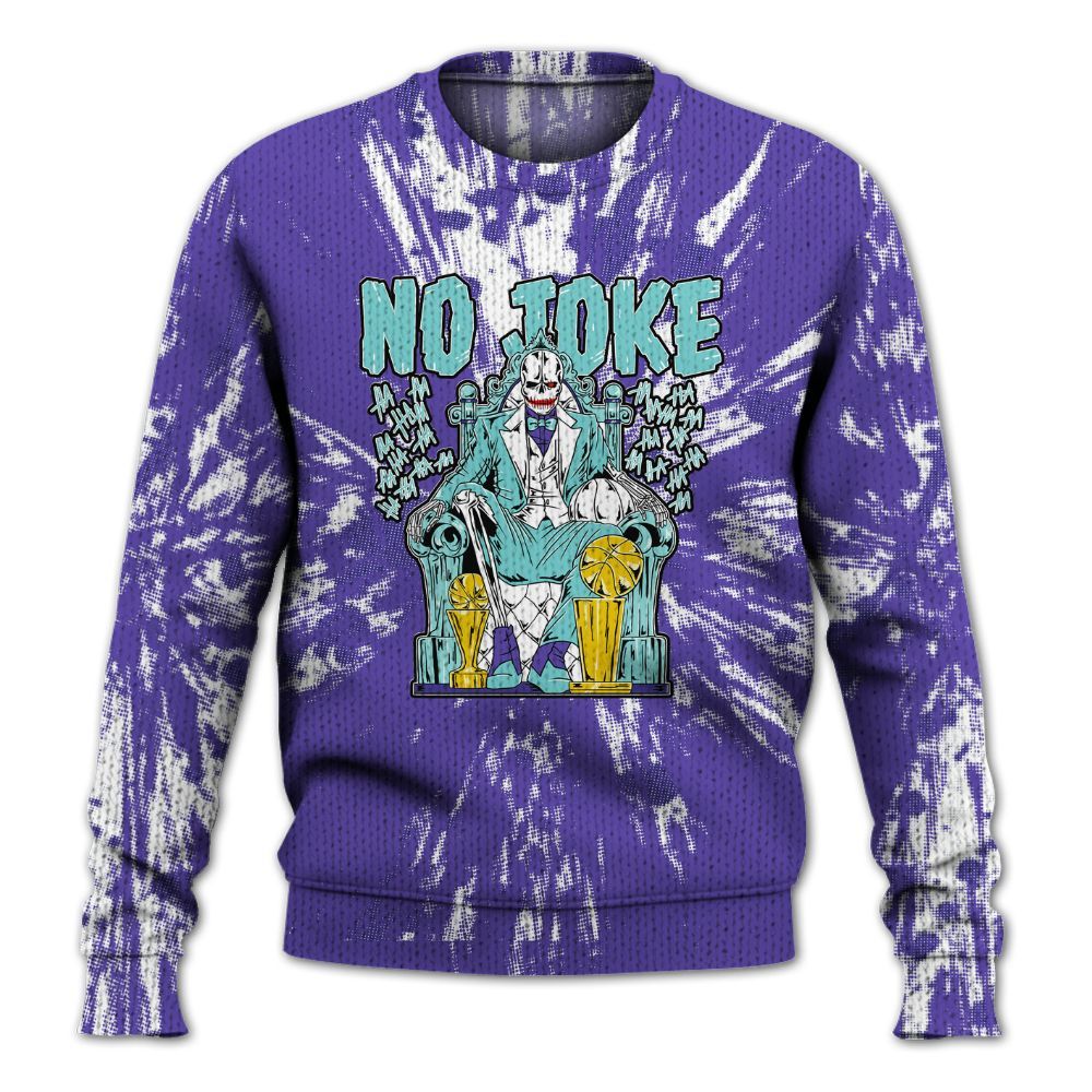 Knitted Sweater To Match Low Hornets 1s - Ain't Joke Skeleton Luxury