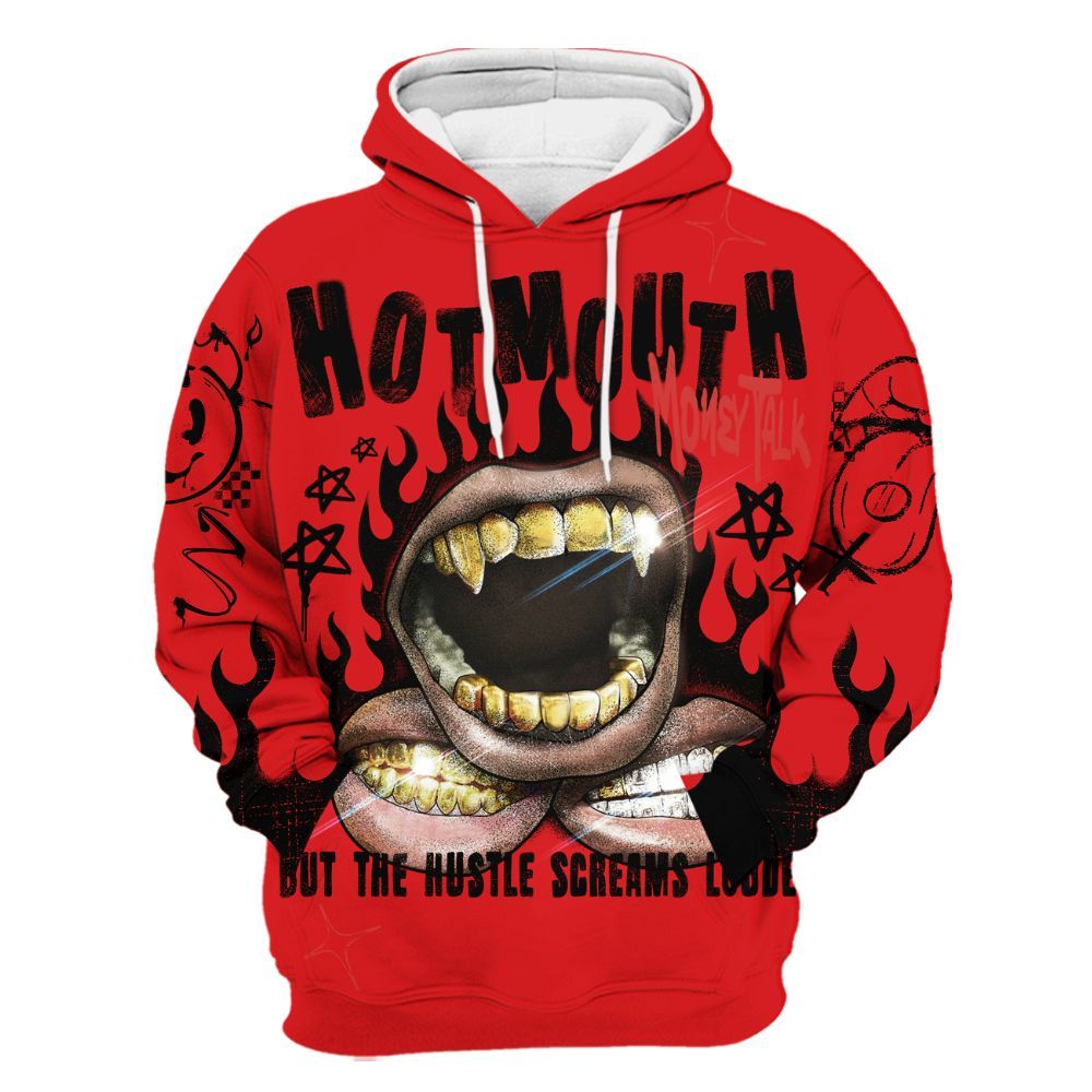 Hoodie To Match Scoot Zeros Retro Portland - Mouth Burning Street Style All Over Print