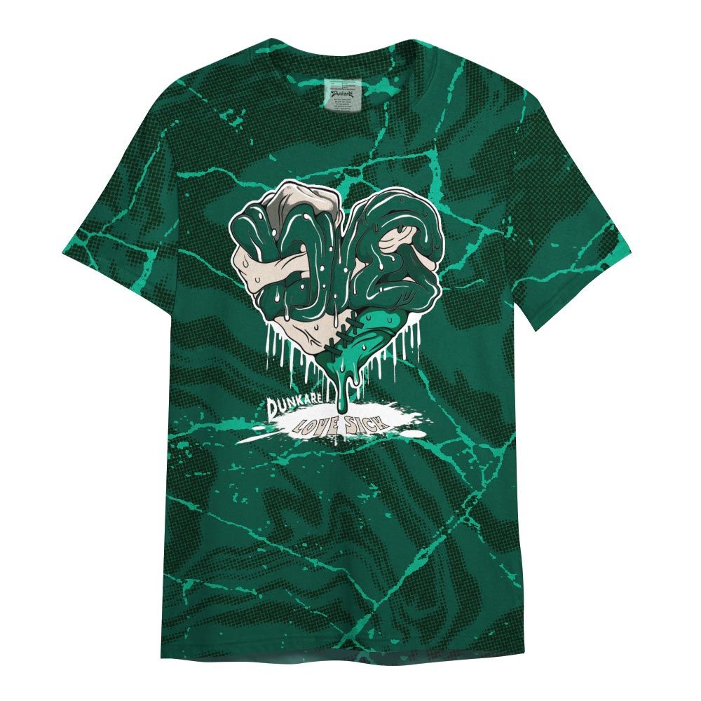Shirt To Match Oxidized Green 4s - Love Sick Crazy Shirt Unisex