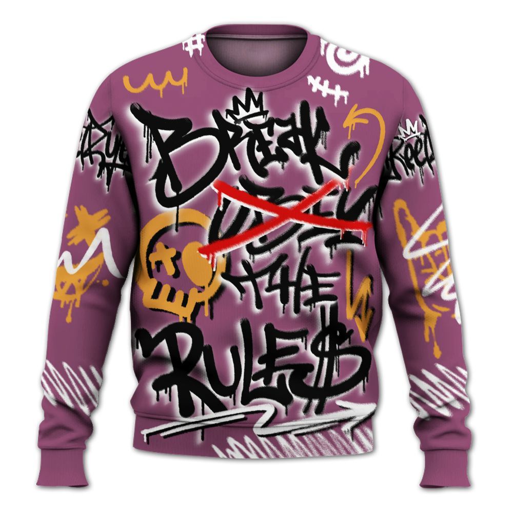 Sweatshirt To Match High OG Brotherhood 1s - Break Rules Streetwear All Over Print