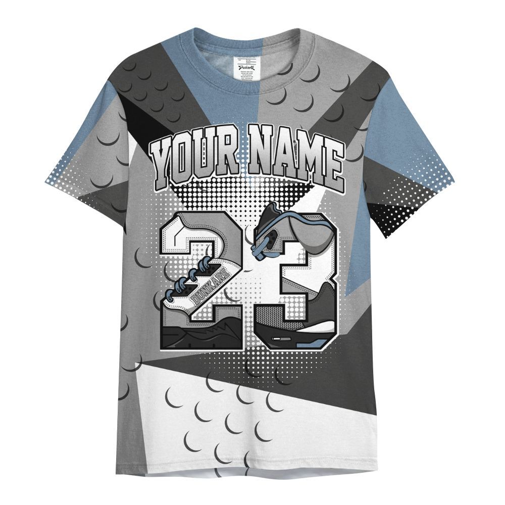 Shirt To Match Black Chrome 6s - Poly Custom Name Number 23 5s All Over Print