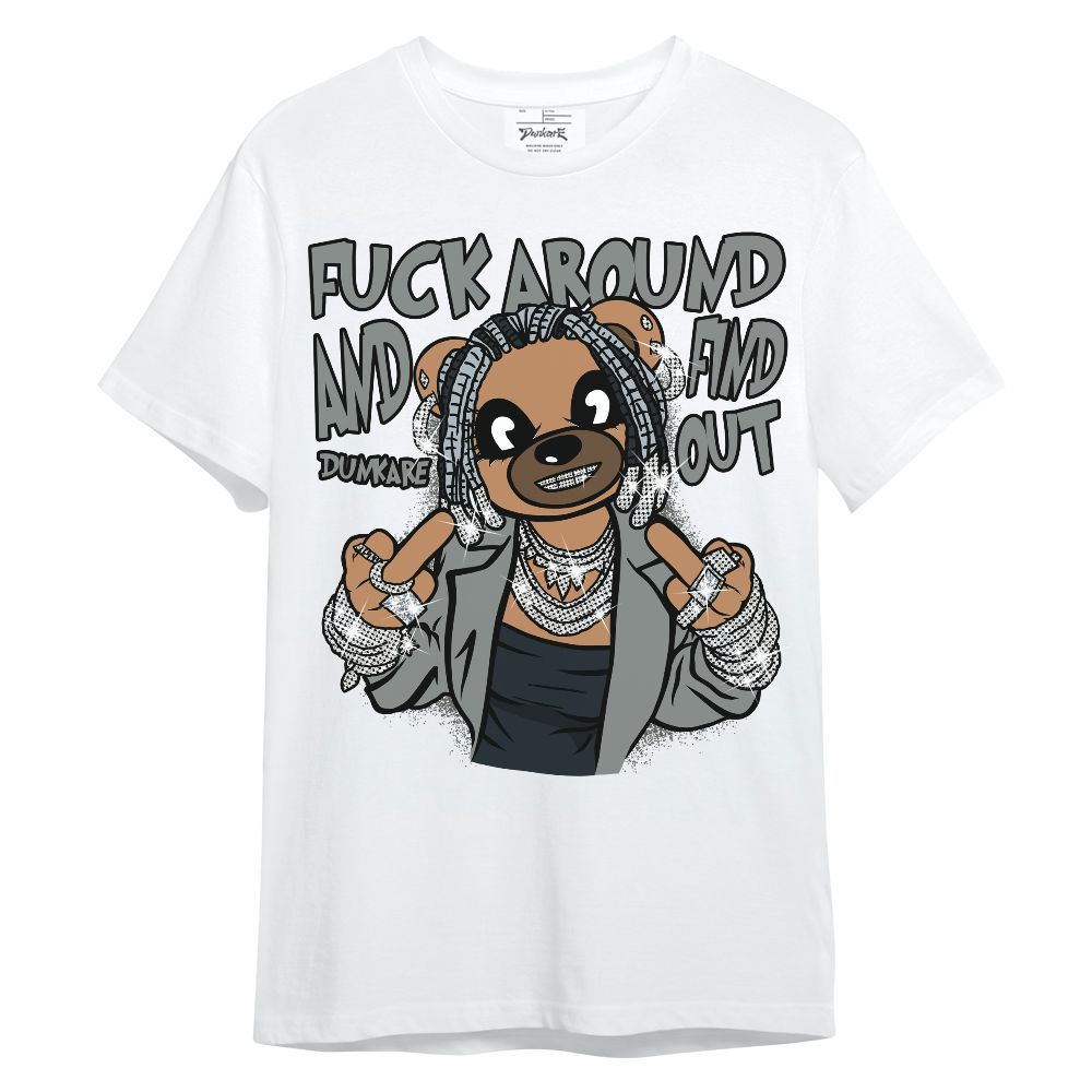 Shirt To Match Retro Georgetown 6s - F#ck Around Bear Bear Unisex Shirt