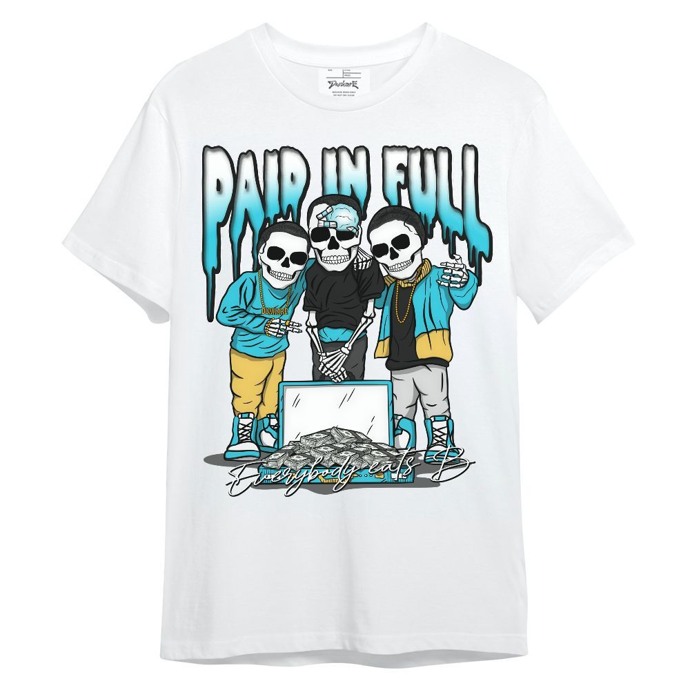 Shirt To Match Retro Gamma Blue 11s - Everybody Paid In Graphic