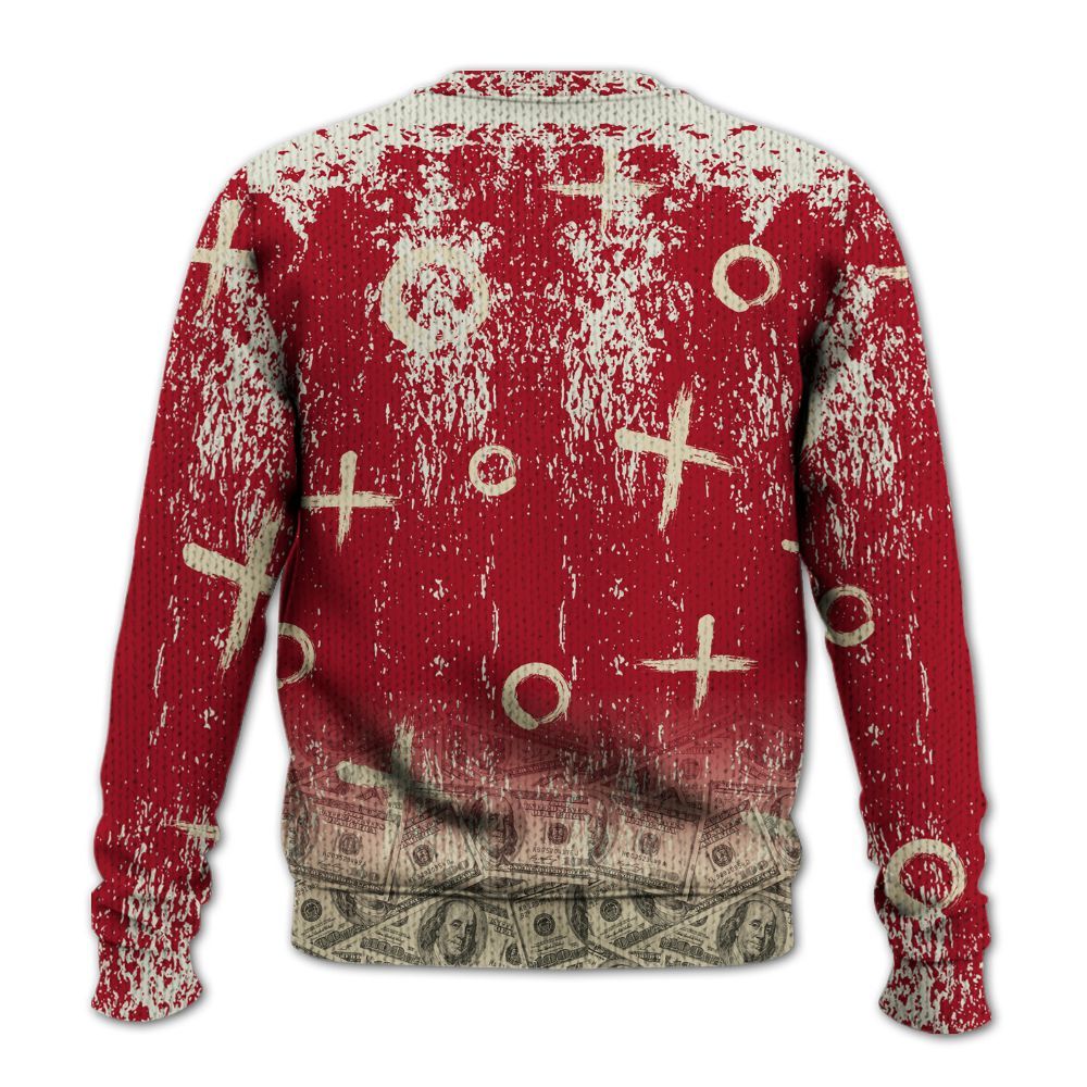 Knitted Sweater To Match 2025 High OG Cinnabar 1s - Selfmade Unique Drip