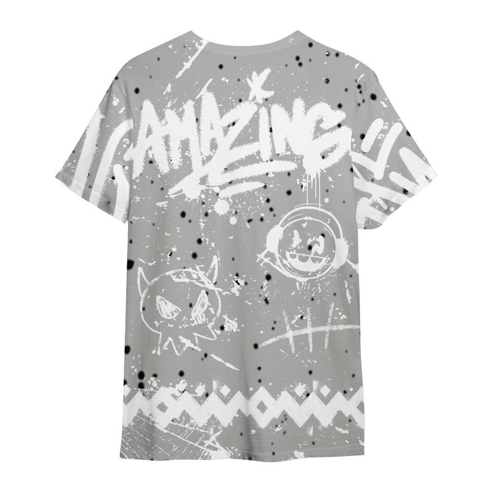 Shirt To Match Retro White Oreo 4s - Friday Sneaker Crayon All Over Print