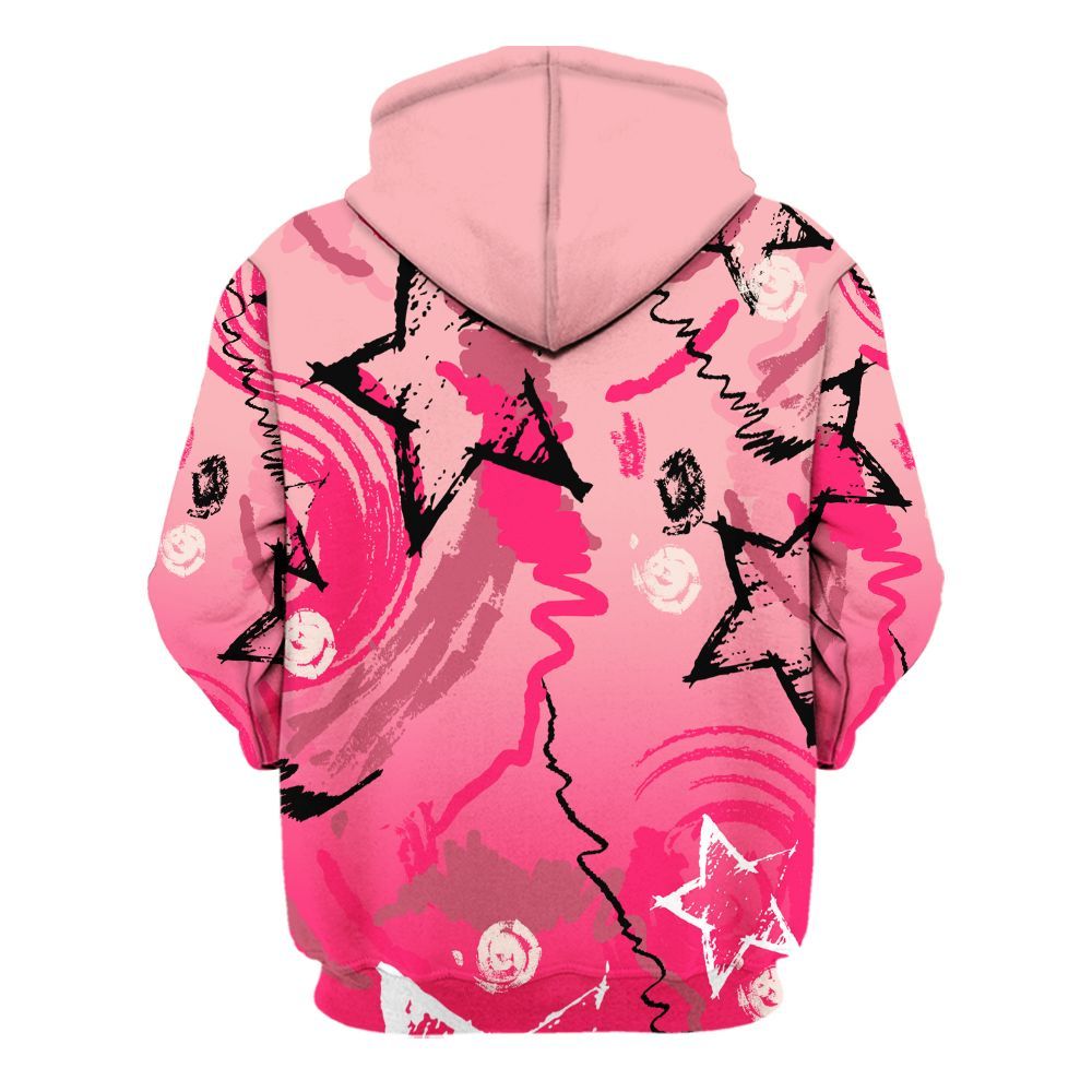 Hoodie To Match A'One Hyper Pink Shirt, Grind Shine Later Drip All Over Print