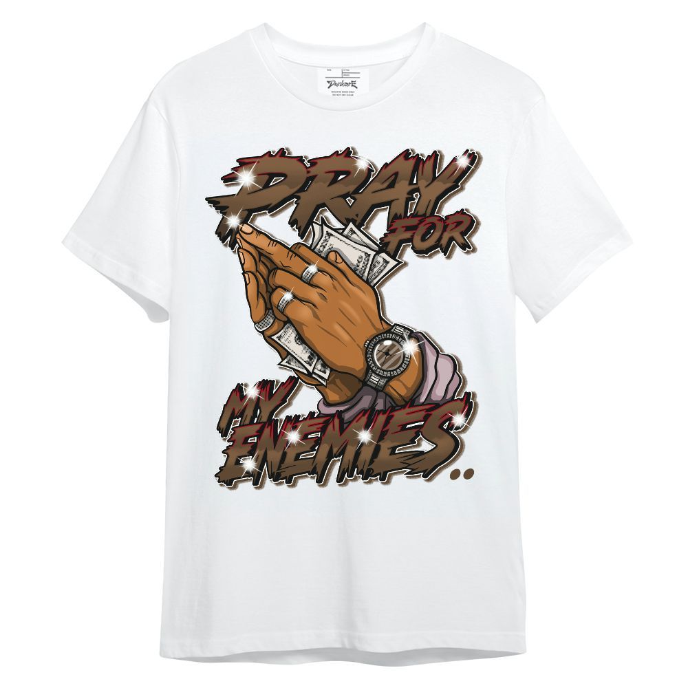 Shirt To Match Dunk Low Swoosh Serves - Prayed For Enemies Graphic Unisex Shirt