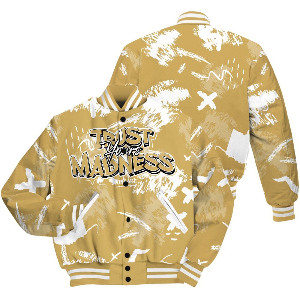 Varsity Jacket To Match Craft Paris 6s - Trust Your Madness Retro All Over Print