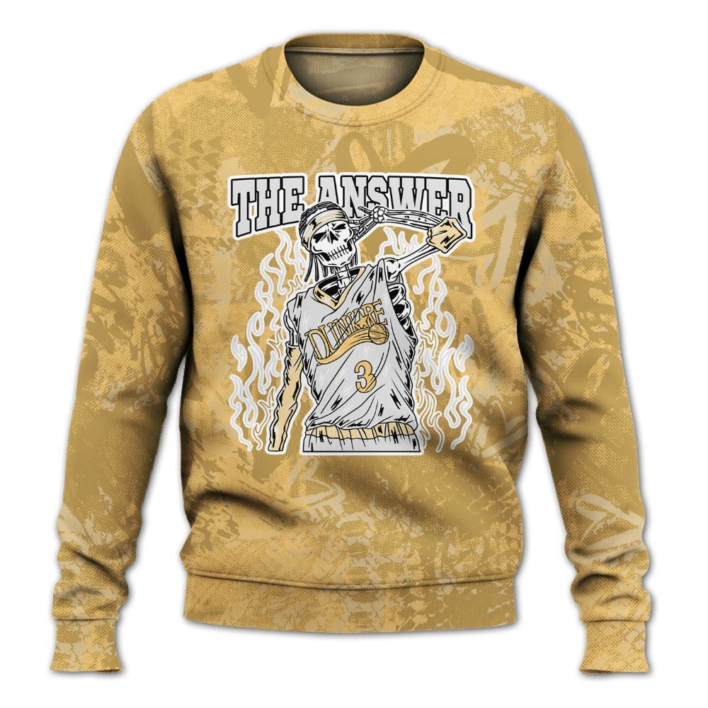 Sweatshirt To Match Craft Paris 6s - Allen Answer Skeleton Heart All Over Print