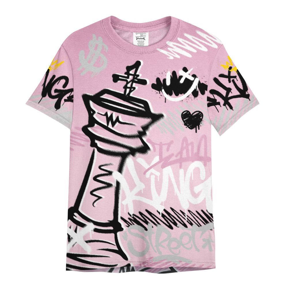 Shirt To Match Orchid 4s - Street King Chess Streetwear All Over Print