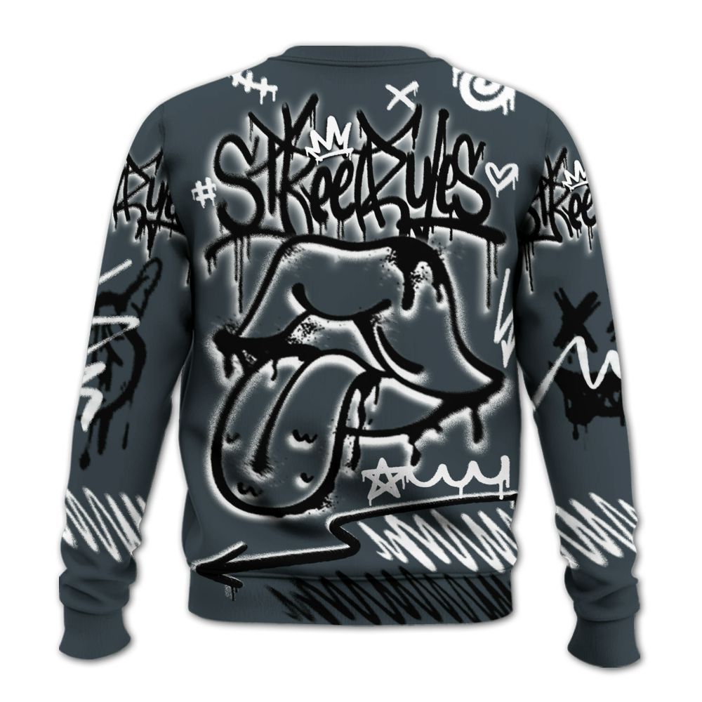 Sweatshirt To Match Air Max Sunder Gore Tex Black - Break Rules Streetwear All Over Print