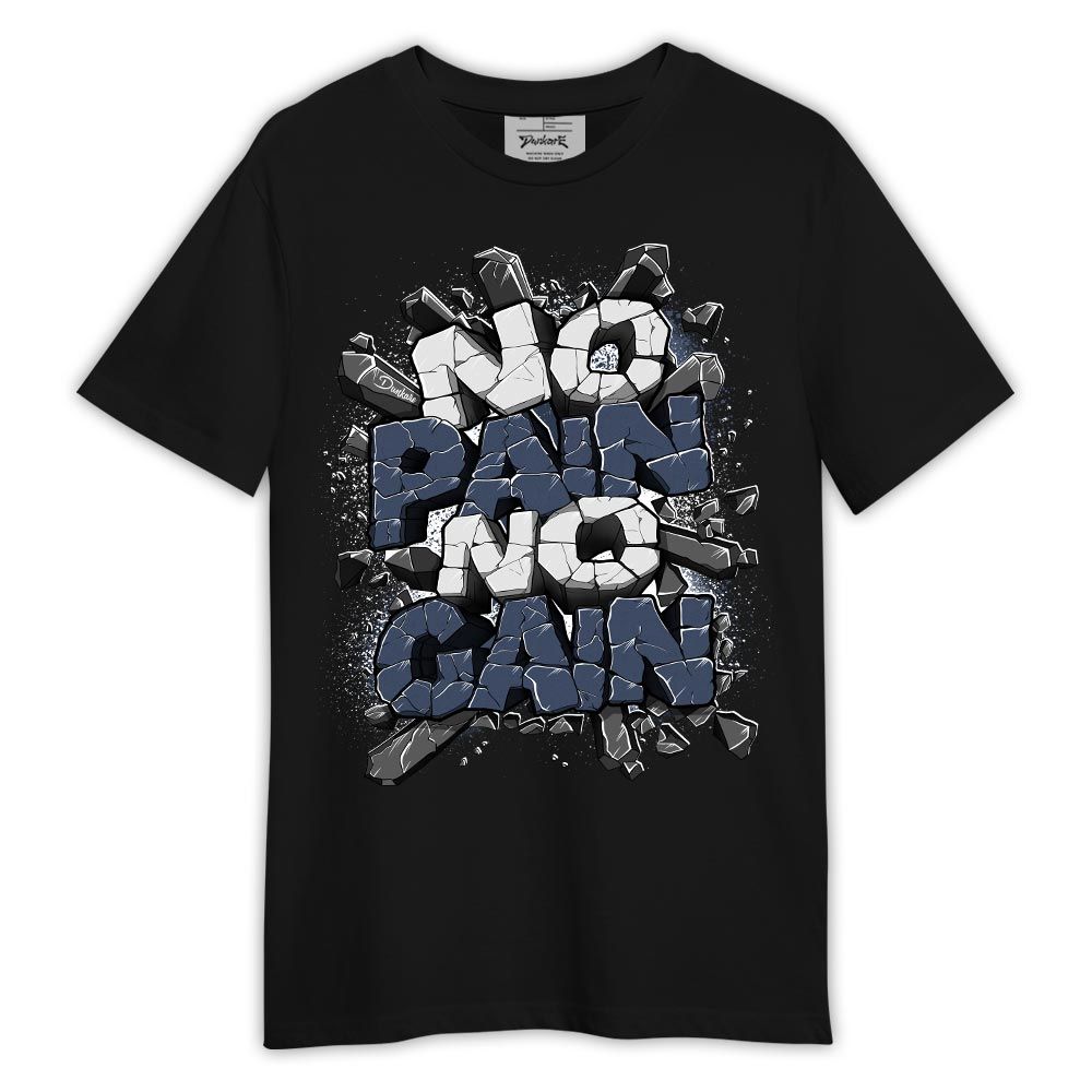 Shirt To Match Low Diffused Blue 11s - No Pain Stone Shirt Outfit