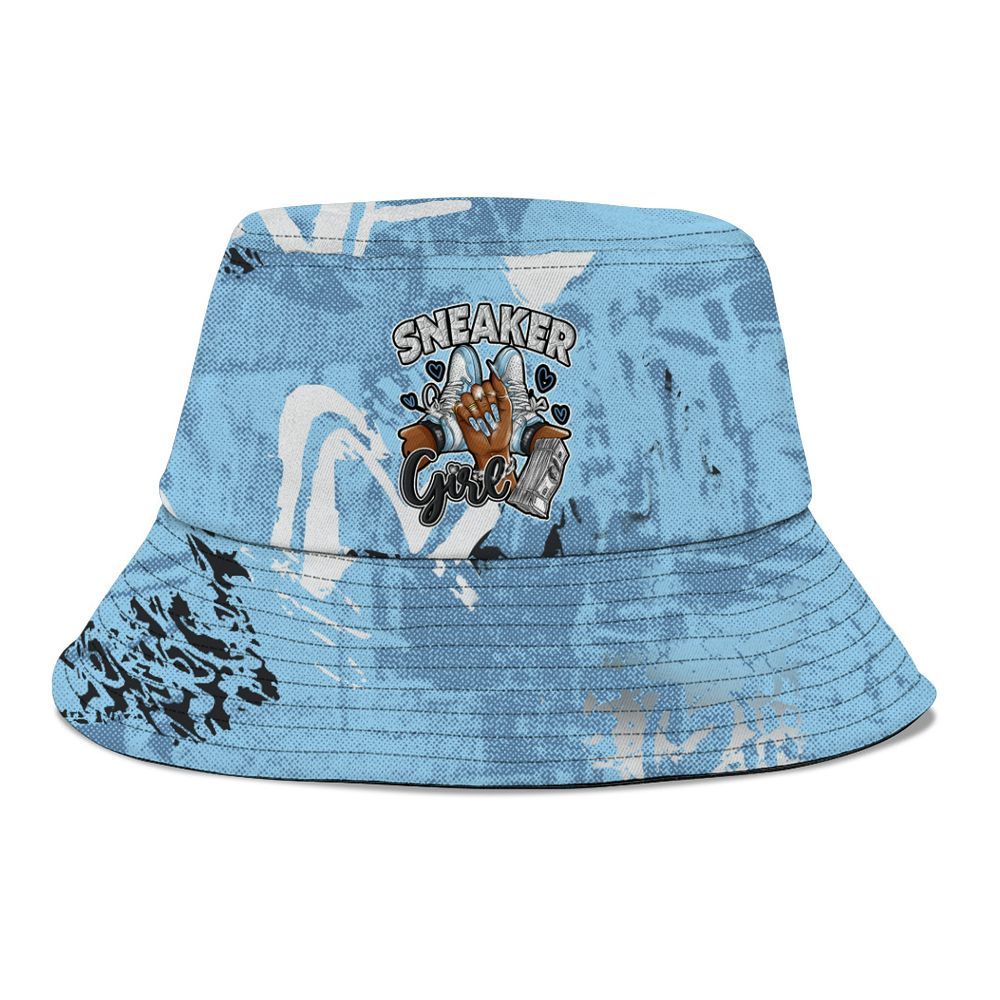 Bucket Hat To Match Legend Blue 11s - Sneakerz Girlz Heart Grunge Graphic