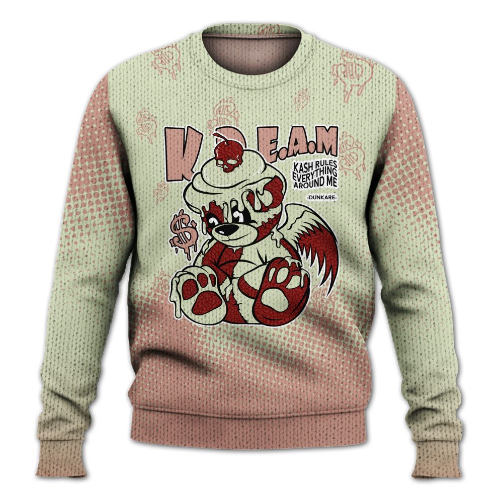 Knitted Sweater To Match Valentines Day 3s - Loot Bear Unique Drip