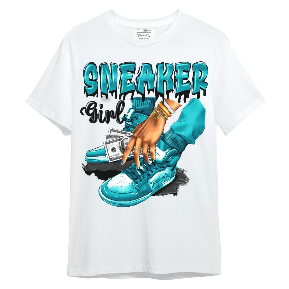 Shirt To Match Air Griffey Max Aquamarine 1s - SNEAKER Girl Money Drip Unisex Shirt