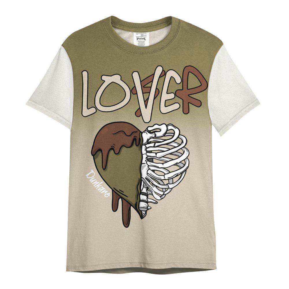 Shirt To Match Sail Neutral Olive 6s - Loser Lover Dripping All Over Print