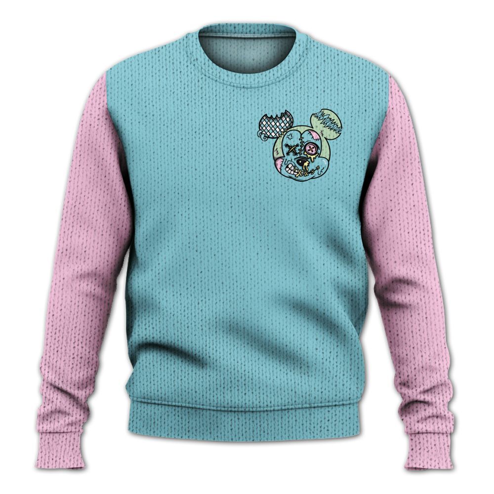 Knitted Sweater To Match SB Dunk Low Visty, Custom Name Got Em Drip