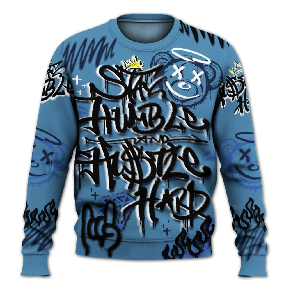 Sweatshirt To Match Air Force 1 Stash - Humble Drip Streetwear Graffity All Over Print