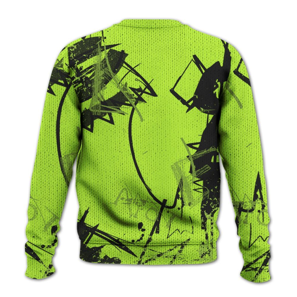 Knitted Sweater To Match Air Force 1 Low Dance Volt - Allen Answer Skeleton Messyz
