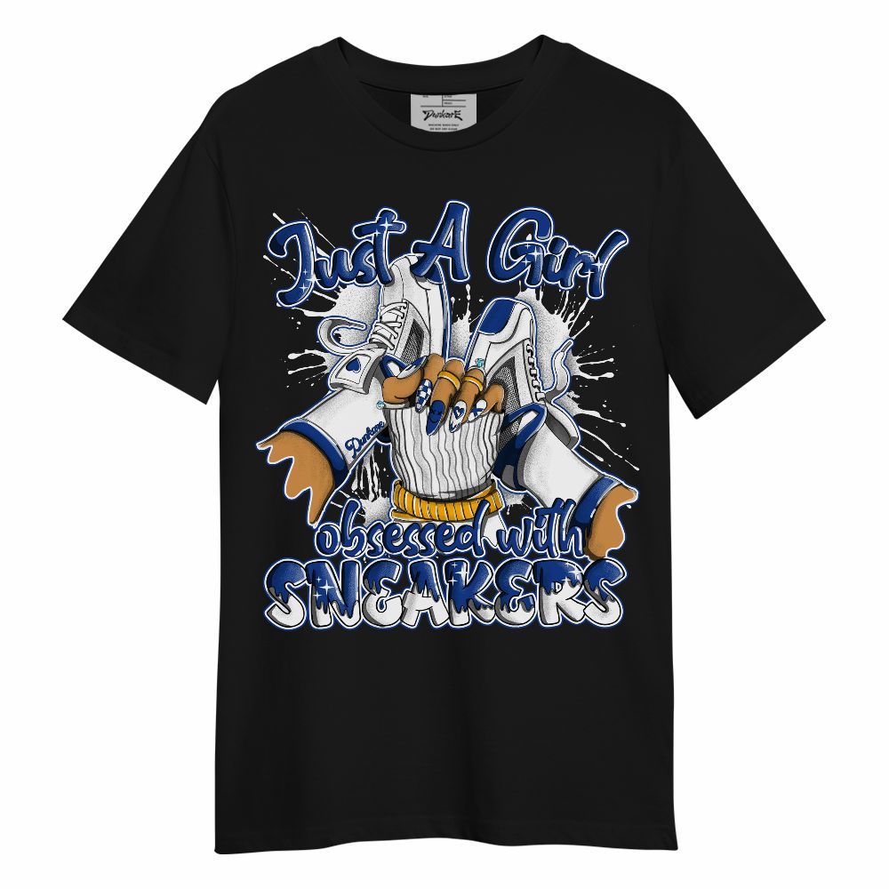 Shirt To Match Air Foamposite One Royal - Just A Girl Sneakers Unisex Shirt