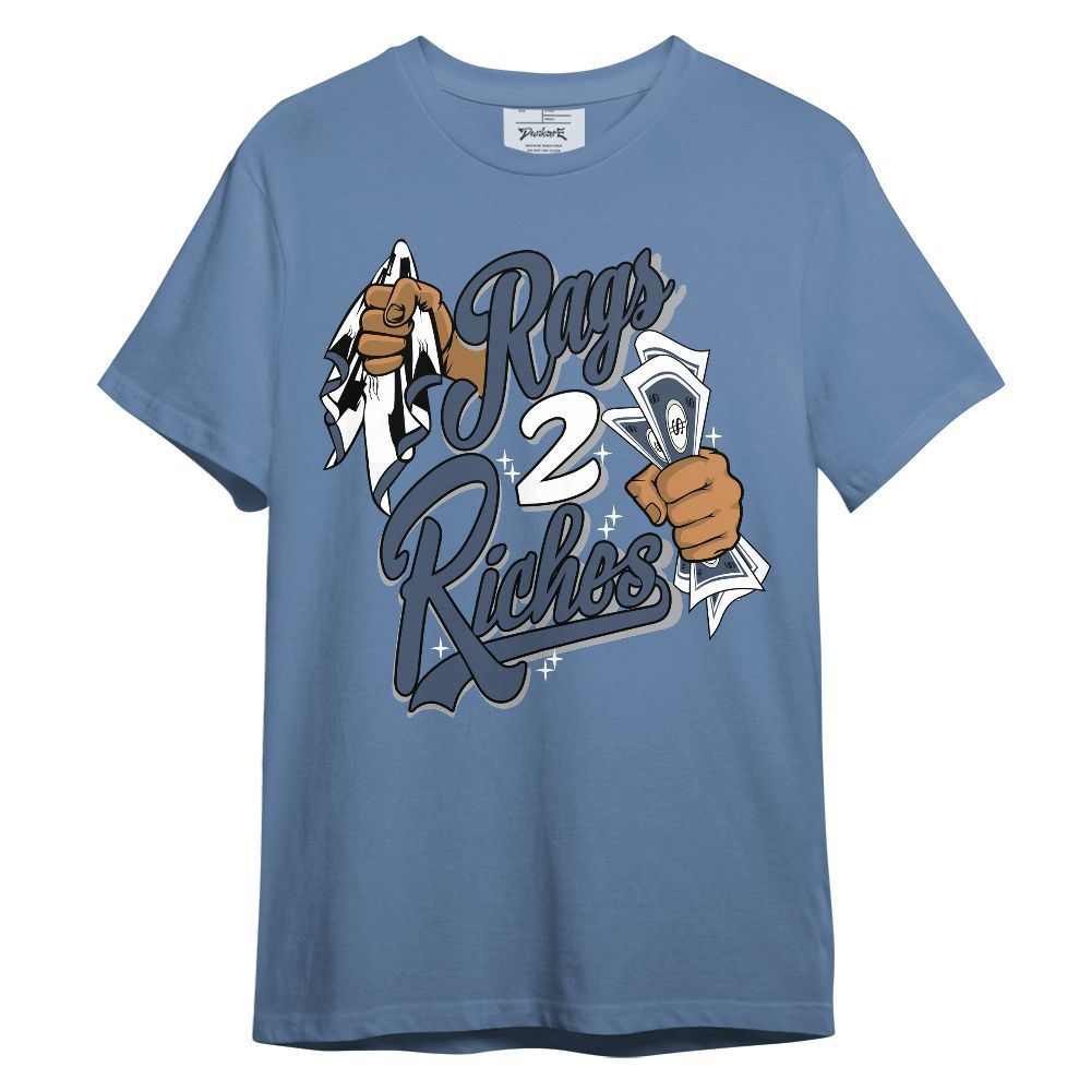 Shirt To Match Low Diffused Blue 11s - Rag 2 Riches Graphic Unisex Shirt