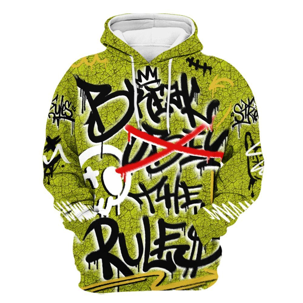 Hoodie To Match Dunk Low QS Halloween Skull - Break Rules Streetwear All Over Print