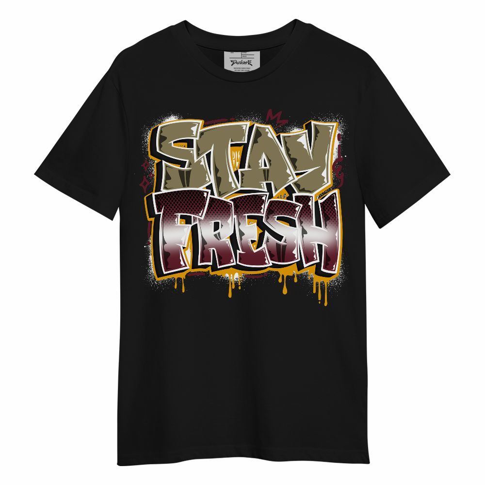 Shirt To Match Black Olive 7s - Stay Fresh Dripping Streetwear Unisex Shirt