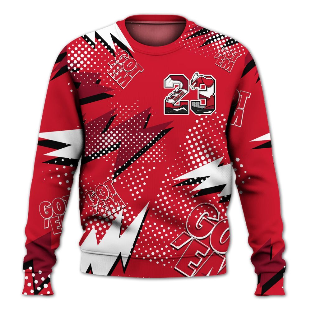 Sweatshirt To Match Air DT Max 96 Love Letter - 23 Custom Name 5s All Over Print