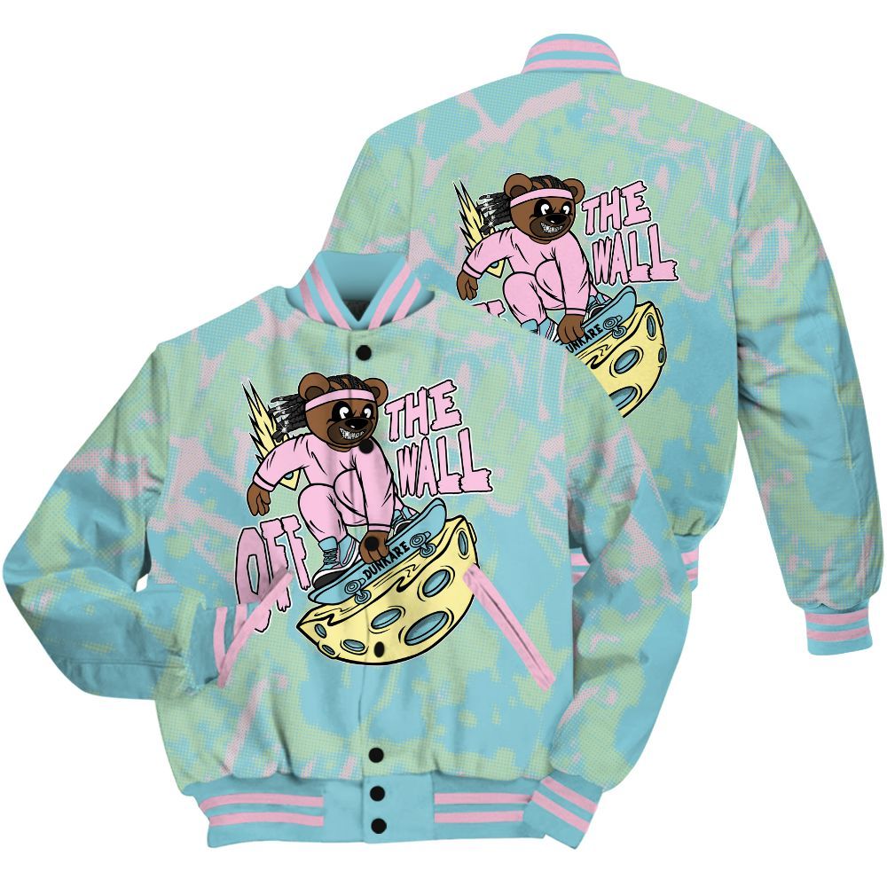 Varsity Jacket To Match SB Dunk Low Visty Shirt - Quirky Bear Street All Over Print