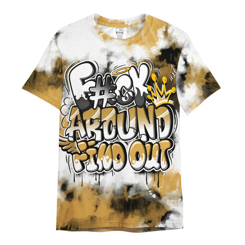 Shirt To Match Low OG Rookie Of The Year 1s - Tie Dye FK Around Find Out All Over Print