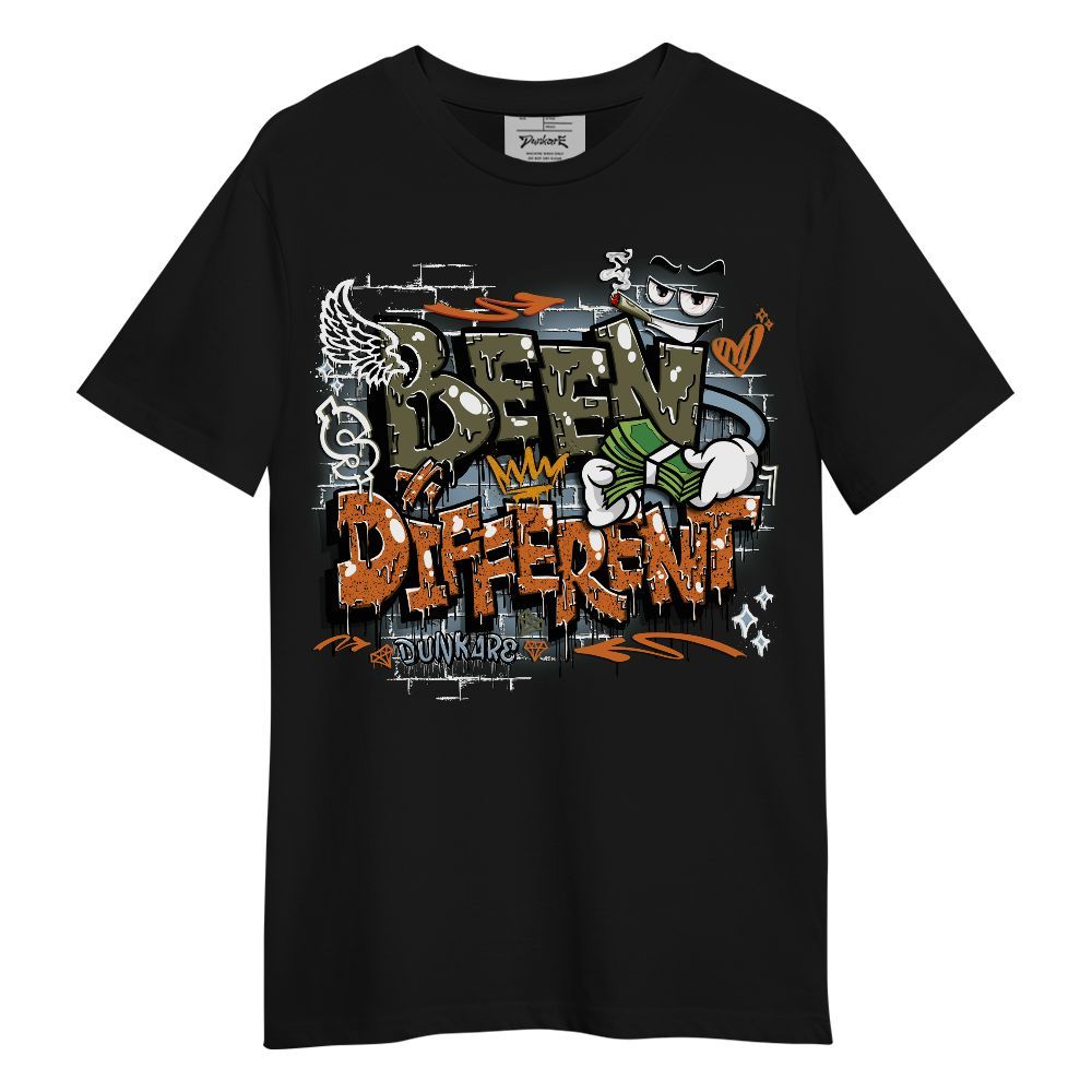 Shirt To Match Olive 5s - Been Dif2erent Drip Graffiti Graphic