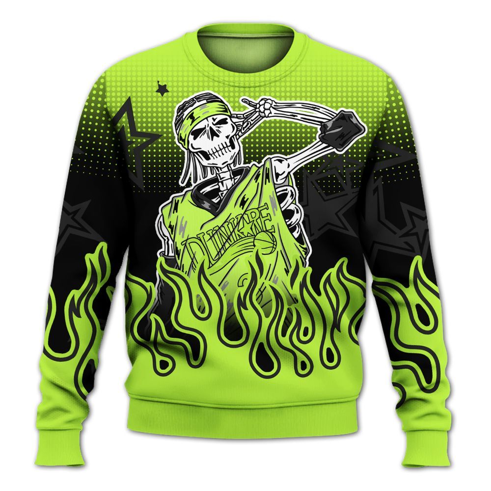 Sweatshirt To Match Air Force 1 Low Dance Volt - Allen Answer Unique Fire Custom Name All Over Print