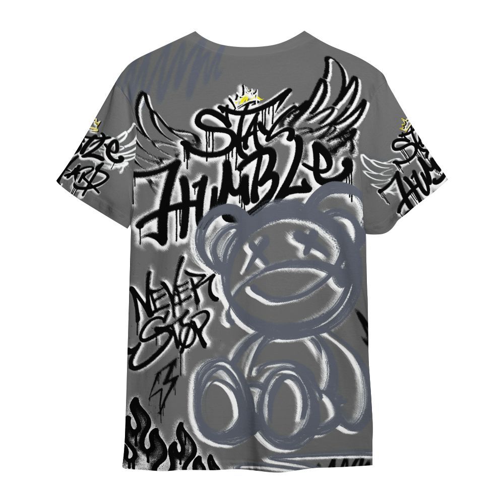 Shirt To Match Cool Grey 6s - Humble Drip Streetwear Graffity All Over Print