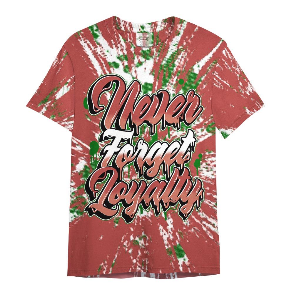 Shirt To Match Dune Red 13s - Never Forget Loyalties Graphic Hiding Shirt Unisex