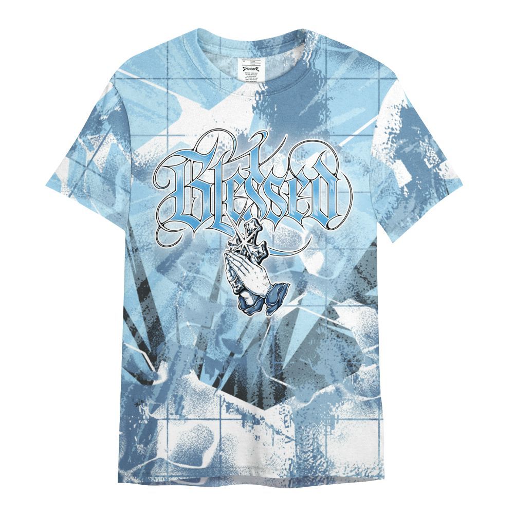 Shirt To Match Legend Blue 11s - God Blessed All Over Print