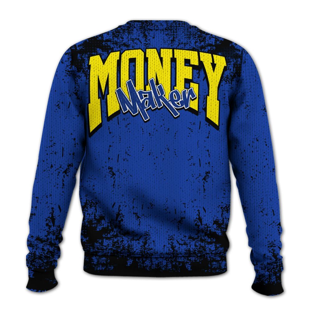 Knitted Sweater To Match Laney 14s - Move In Silence Money Street Retro