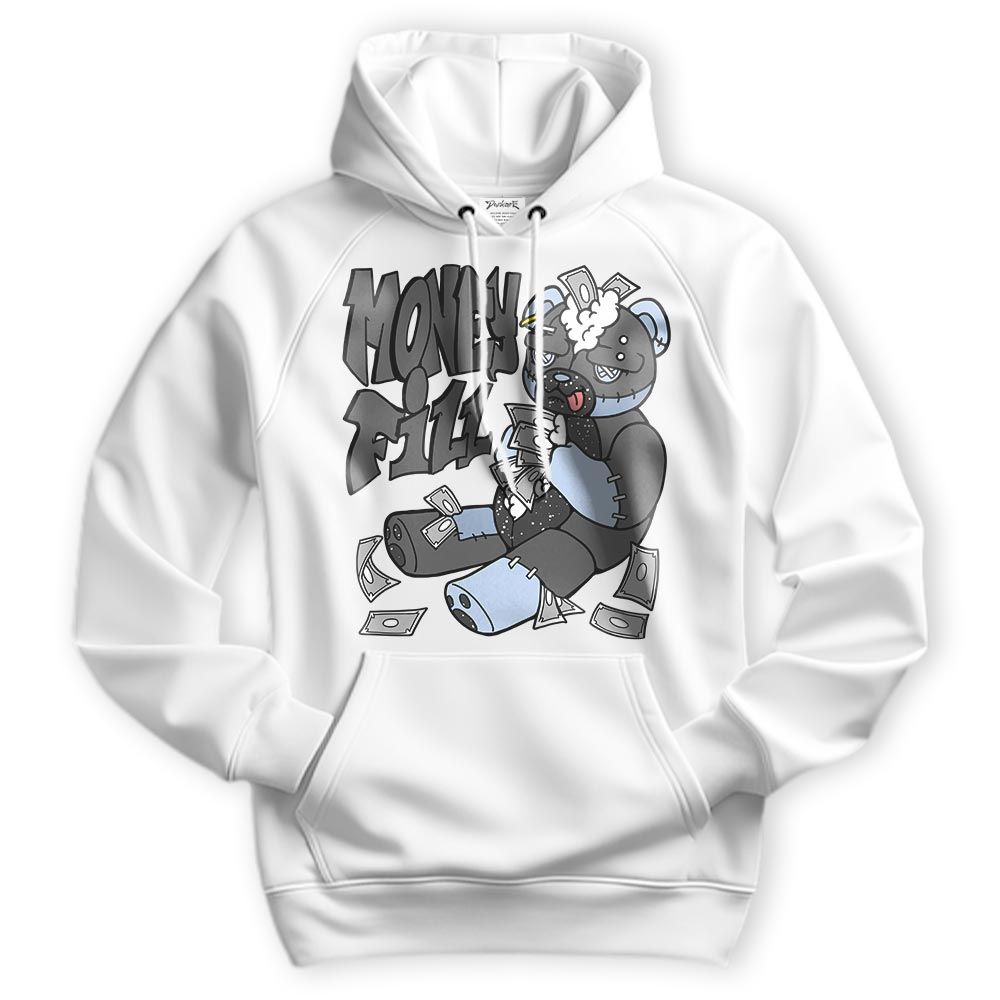 Sweatshirt To Match Reverse Black White 6s Hoodie - Money Fill Hugz Hoodie Unisex