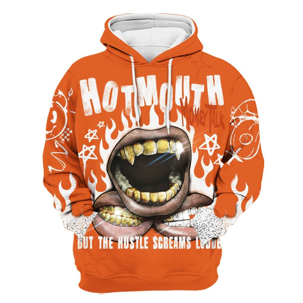Hoodie To Match High OG Starfish 1s - Mouth Burning Street Style All Over Print