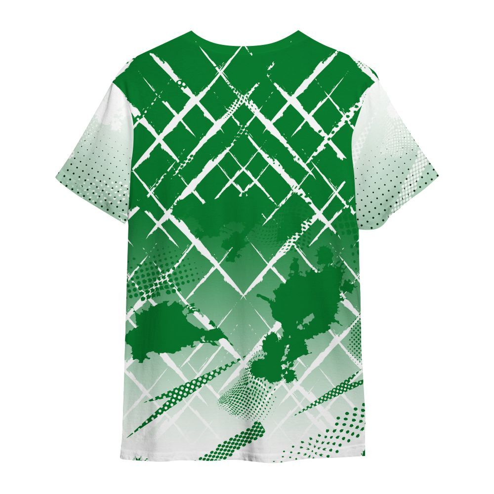 Shirt To Match Lucky Green 1s - Halftone Stand Business Dripping All Over Print