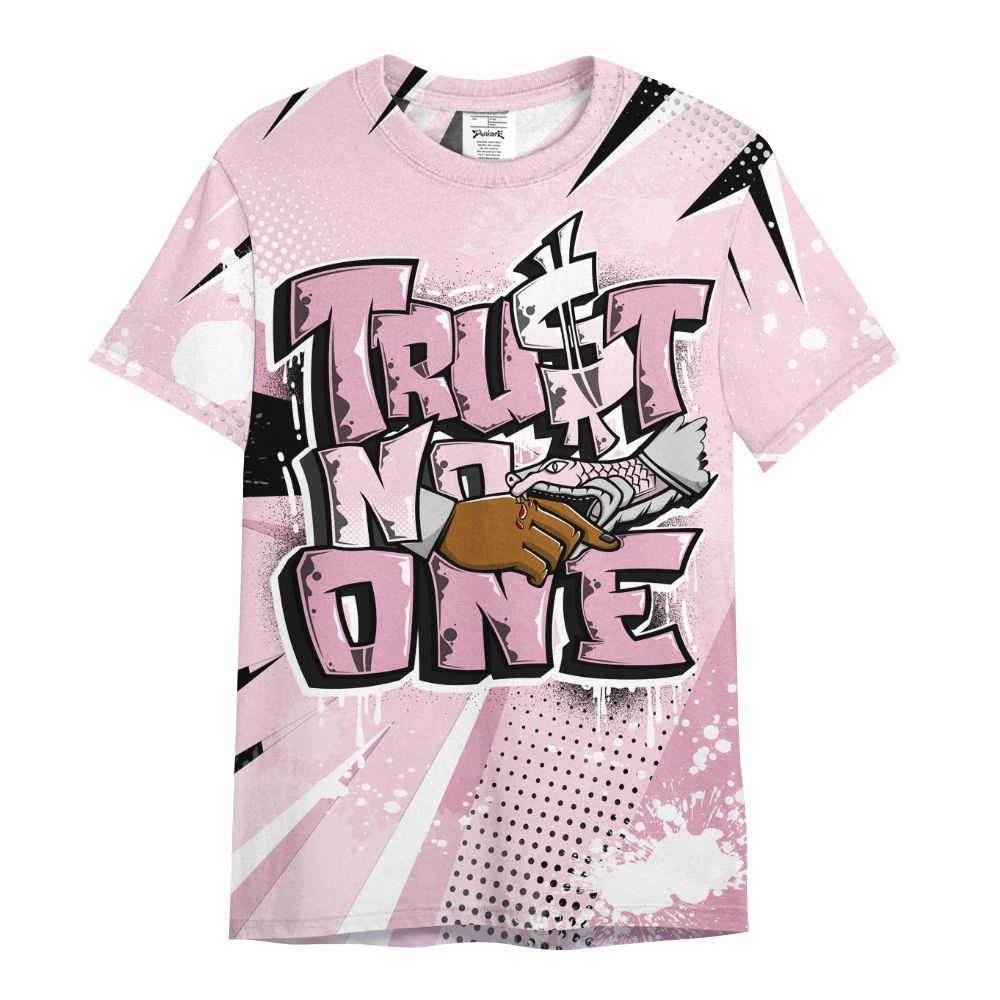 Shirt To Match Orchid 4s - Poly Trust No One Dripping All Over Print