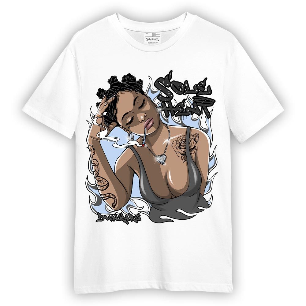 Shirt To Match Reverse Black White 6s T-- Sole Heat Unique T-Shirt Unisex