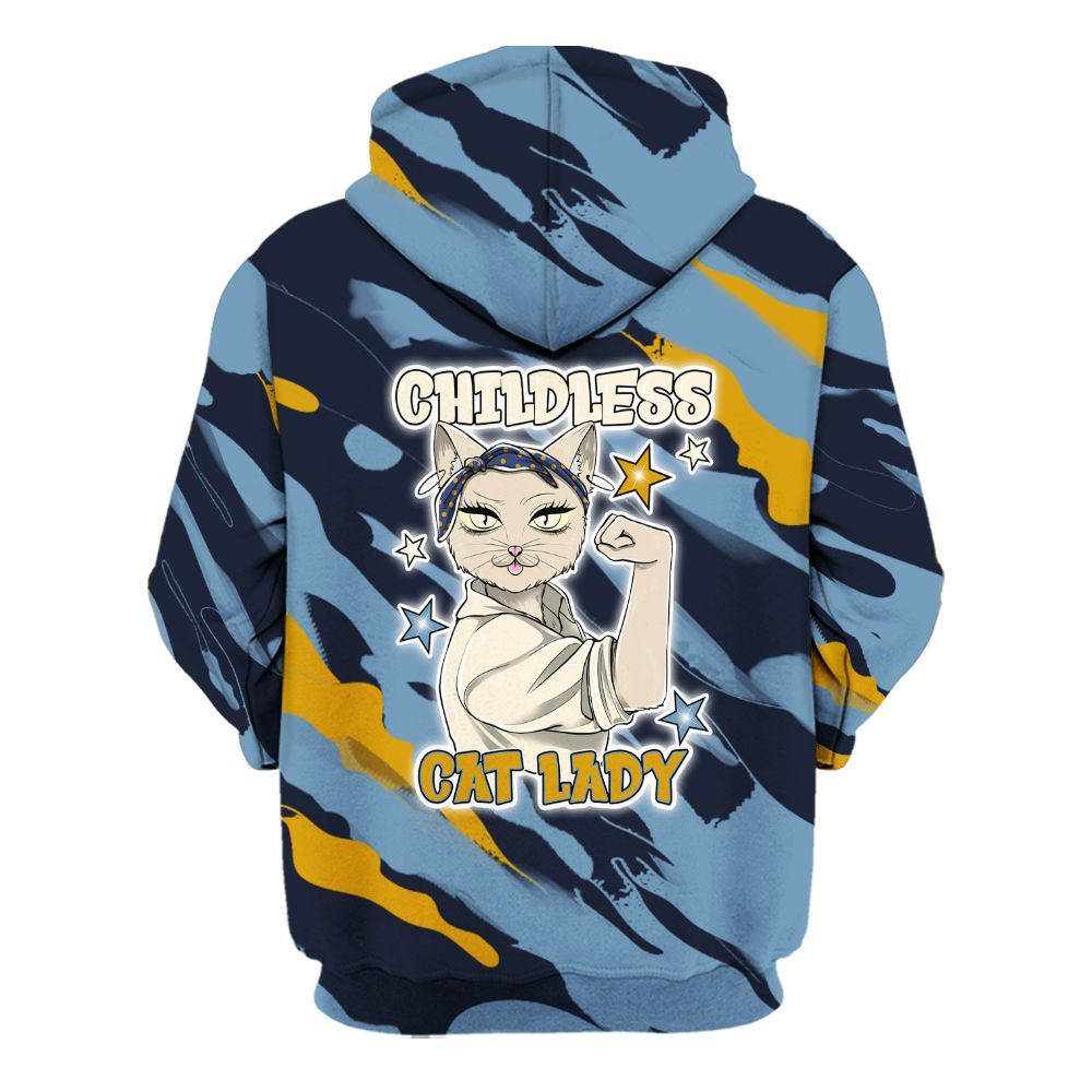 Hoodie To Match High OG First In Flight 1s - Childless Kat Lady All Over Print