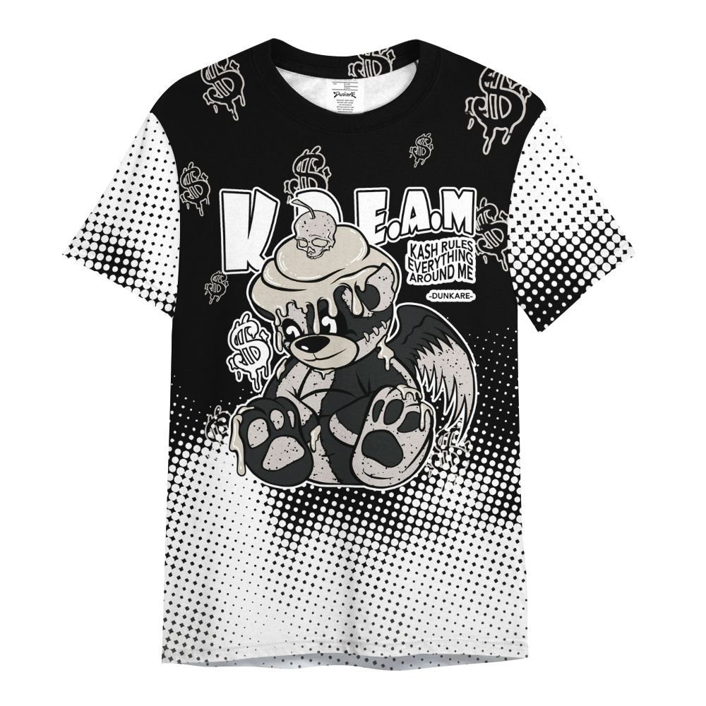 Shirt To Match Retro Reverse Metallic 5s - Loot Bear Unique Drip All Over Print