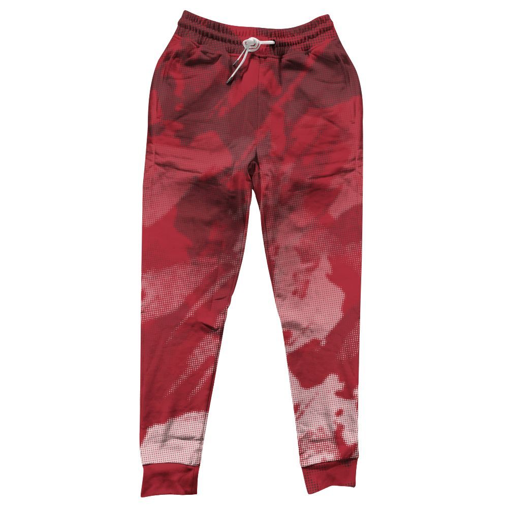 Sweatpant To Match Black Toe 14s - Abstract Halftone Graphic All Over Print