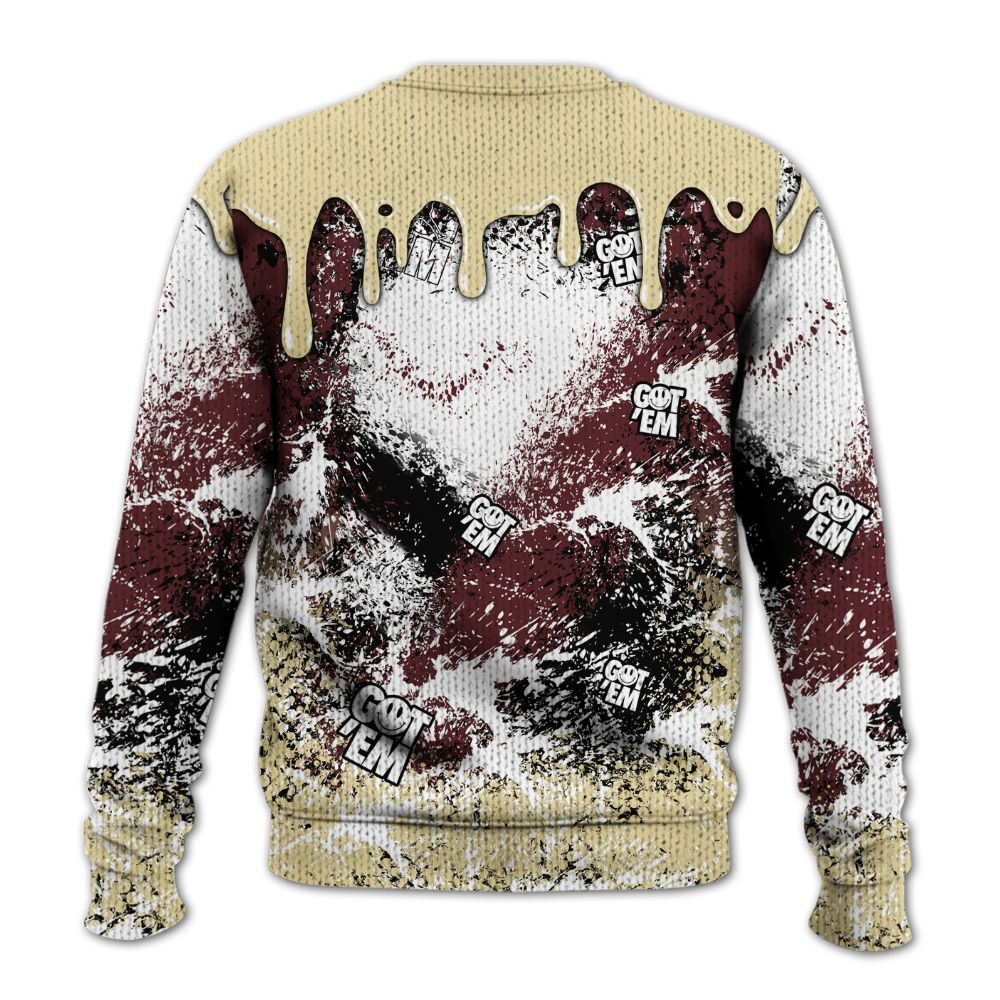 Knitted Sweater To Match Women Phantom 12s - Dripping 23 Drip