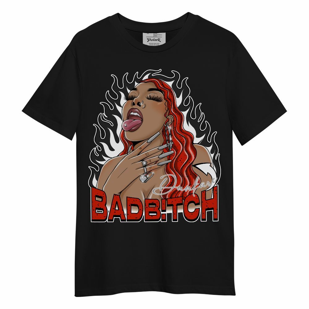 Shirt To Match Red Cement 4s - Bad B!tch Unisex Shirt