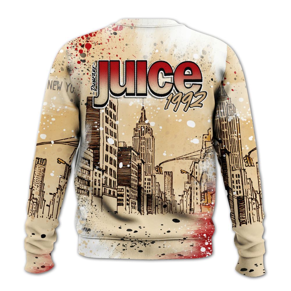 Sweatshirt To Match Dunk Low Strawberry Waffle - You Got The Juice All Over Print