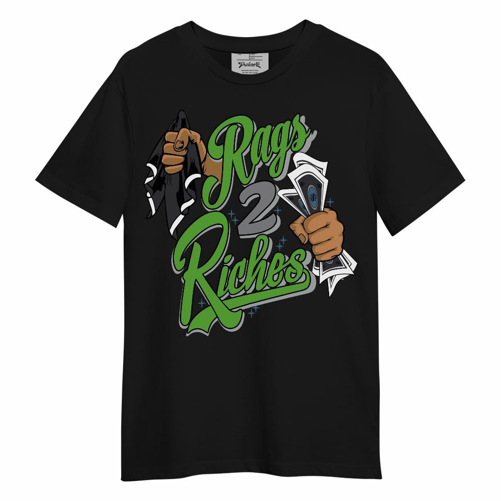 Shirt To Match Retro Green Bean 5s - Rag 2 Riches Unisex Shirt